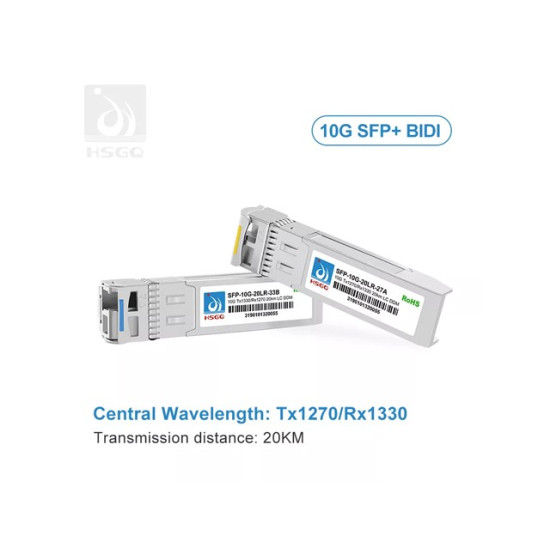 HSGQ 10G SFP DWDM 20~100km Compatible with Cisco
