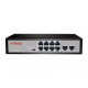 HSGQ 10-Port Gigabit Uplink 10/100M 8-Port PoE Switch