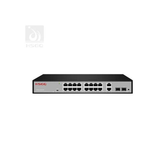 HSGQ 16*Port PoE Switch for CCTV Project