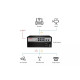 HSGQ 10-Port Gigabit Uplink 10/100M 8-Port PoE Switch