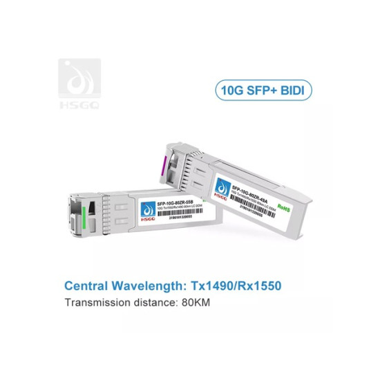 HSGQ 10G SFP DWDM 20~100km Compatible with Cisco