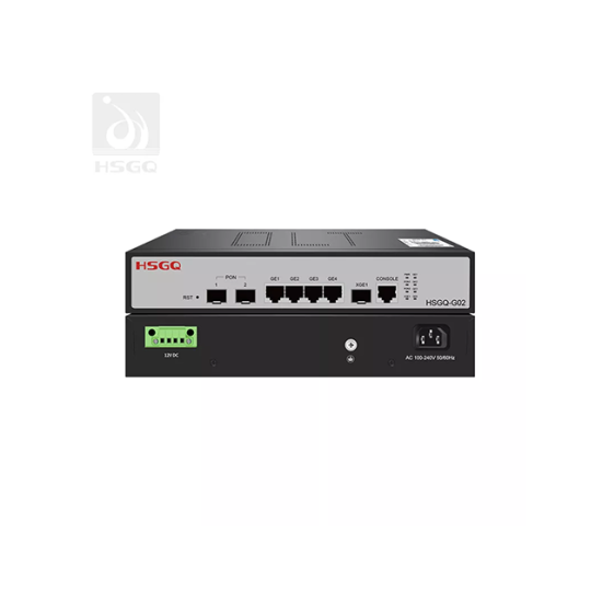 HSGQ-G02 2 Ports Gpon OLT Customized for FTTH Access