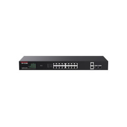 IP-COM G1128P-24-250W 26GE+2SFP Ethernet Unmanaged Switch With 24-Port PoE