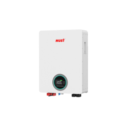 Must LP16-24100 Lithium Battery – 25.6V 100Ah (2.56kWh) Wall-Mounted Energy Storage