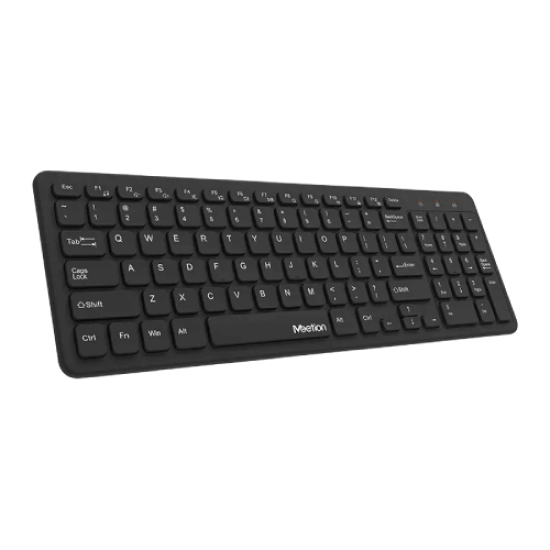 Meetion MT-WK410 Wireless Ultra Thin Chocolate Keyboard