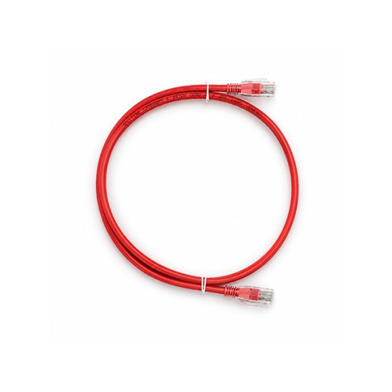Solitine Cat6 UTP Patch Cable, 1m (Yellow, Blue, Orange, Red)