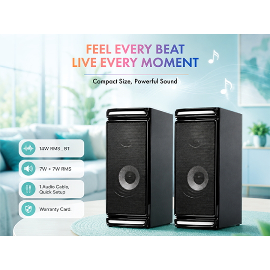 Solitine SE Mini L 18W 2.0 Stereo Speaker
