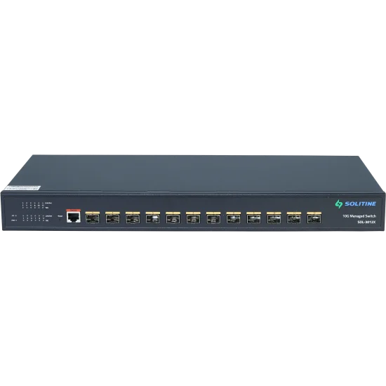 Solitine SOL-3012X 12-Port 10G SFP+ L3 Managed Switch