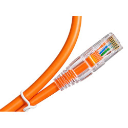 Solitine Cat6 UTP Patch Cable, 1m (Yellow, Blue, Orange, Red)