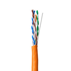 Solitine Cat6 UTP CCA LAN Cable 23AWG 305m, Orange