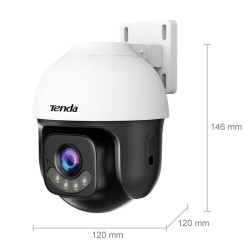 Tenda CH7-WCA 4MP Outdoor Wi-Fi Pan Tilt Camera
