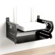 Double Layer Metal WiFi Router Stand – Wall Mounted Router Shelf