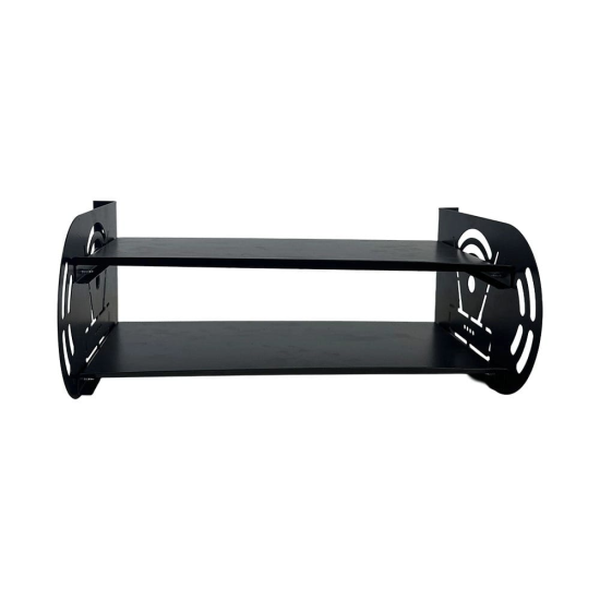 Double Layer Metal WiFi Router Stand – Wall Mounted Router Shelf