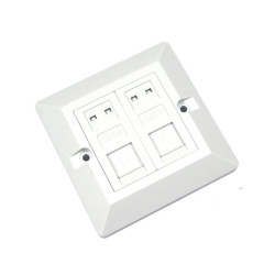Solitine SOL-F02-0086 Double Port Face Plate