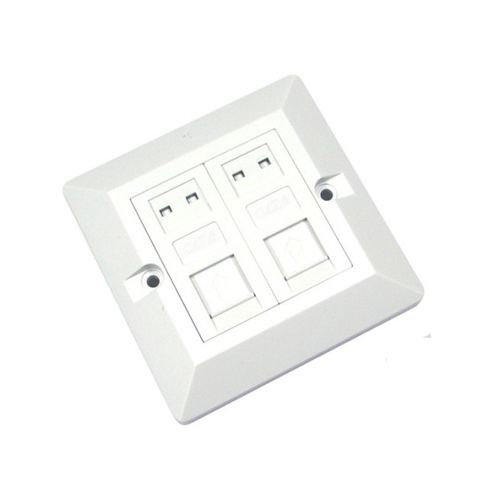 Solitine SOL-F02-0086 Double Port Face Plate